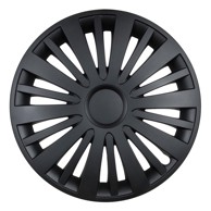 LEOPLAST Poklopac kotača čelične felge VEGAS 14", crna mat